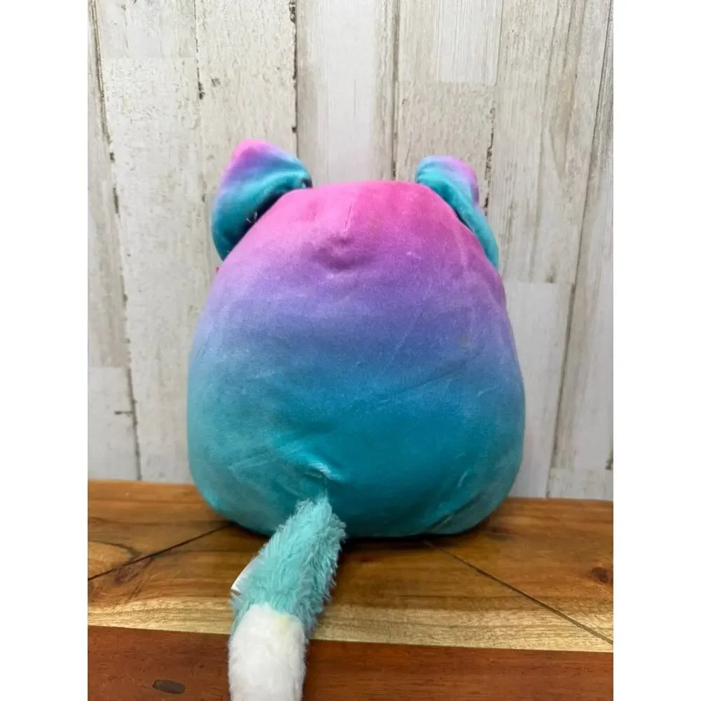Squishmallows Vickie The‎ Fox Plush Blue & Pink Ombre Medium 8